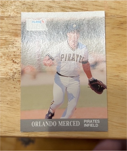 1991 Fleer Ultra #284 Orlando Merced — front