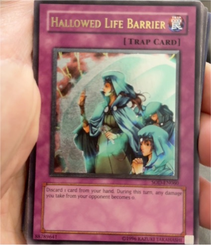 Yu-Gi-Oh! Soul of the Duelist SOD-EN060 Hallowed Life Barrier — front