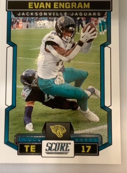 2023 Panini Score #21 Evan Engram — front