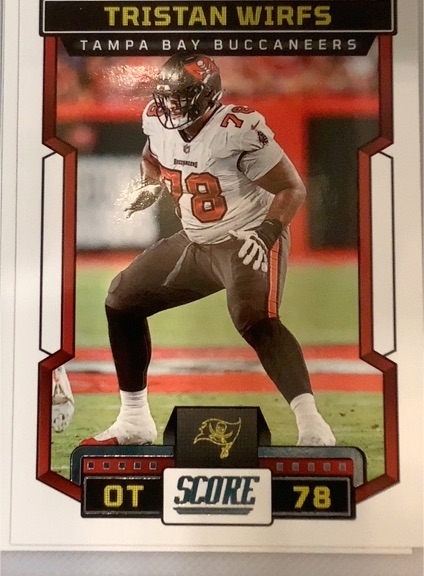 2023 Panini Score #63 Tristan Wirfs — front