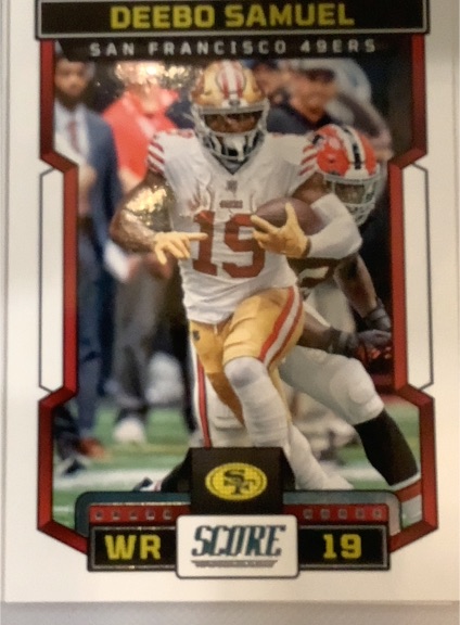 2023 Panini Score #170 Deebo Samuel — front