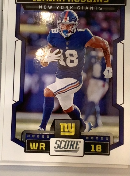 2023 Panini Score #298 Isaiah Hodgins — front