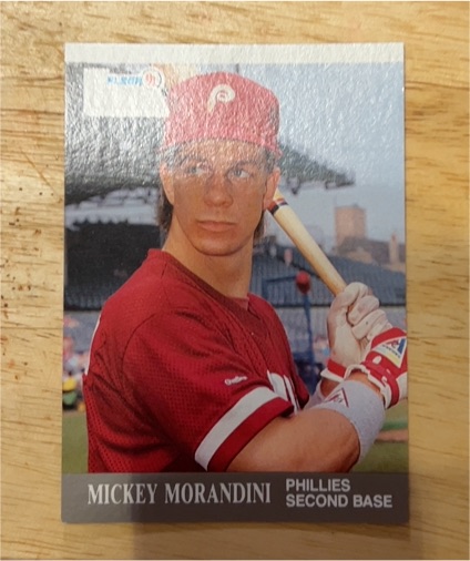 1991 Fleer Ultra #268 Mickey Morandini — front