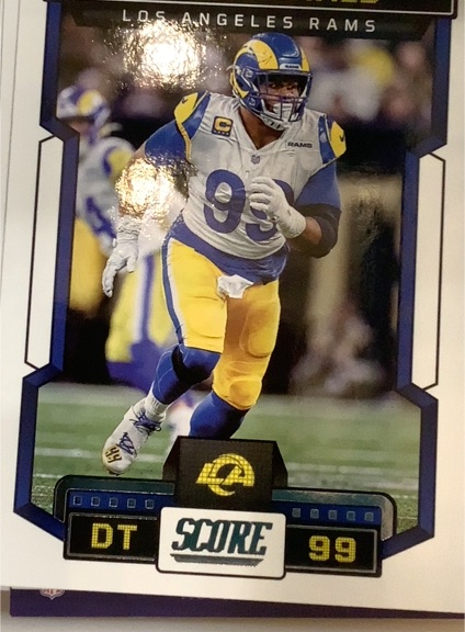 2023 Panini Score #165 Aaron Donald — front