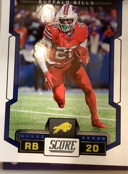 2023 Score #265 Nyheim Hines — front