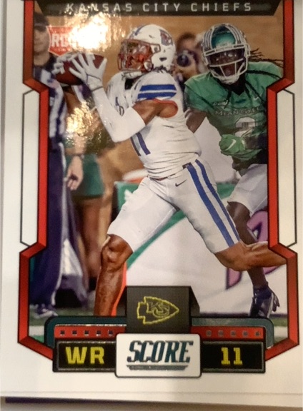 2023 Panini Score #352 Rashee Rice — front