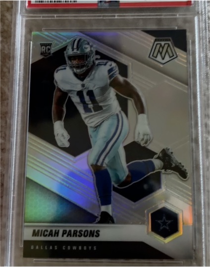 2021 Panini Mosaic #362 Micah Parsons — front
