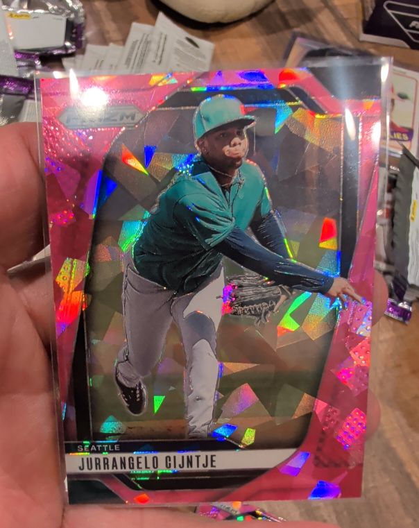 2025 Panini Prizm #238 Jurrangelo Cijntje — front