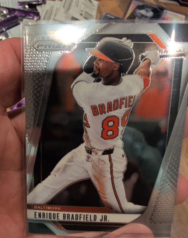 2025 Panini Prizm #192 Enrique Bradfield Jr. — front