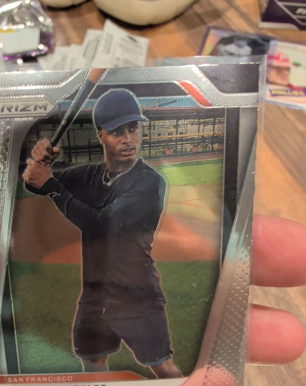 2025 Panini Prizm #46 Josuar Gonzalez — front