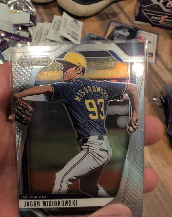 2025 Panini Prizm #4 Jacob Misiorowski — front