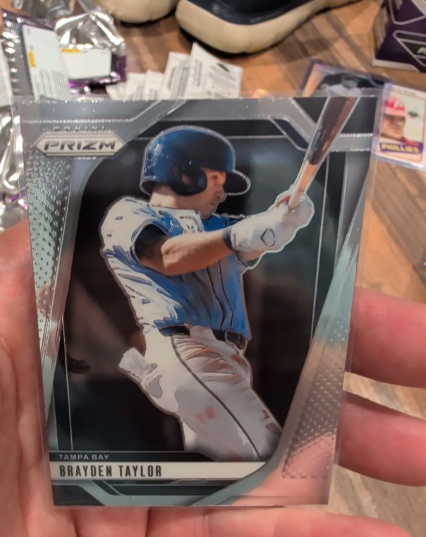 2025 Panini Prizm Brayden Taylor — front