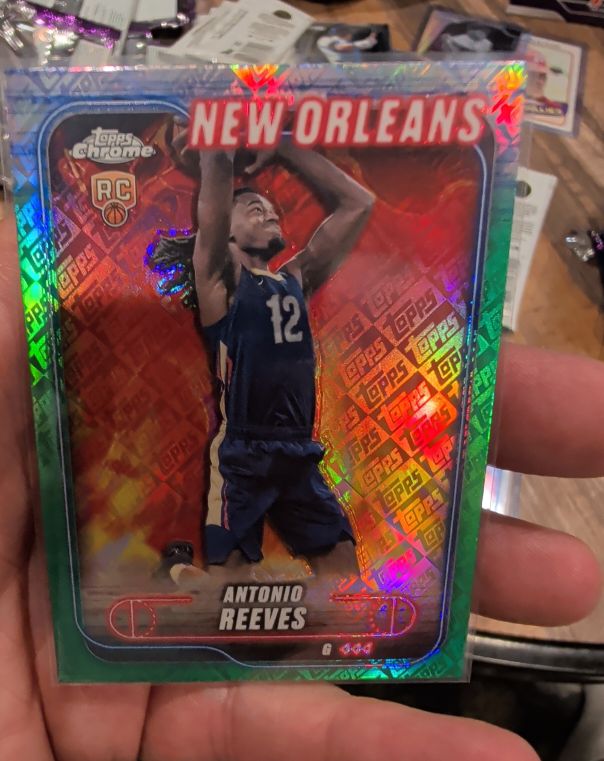 2024-25 Topps Chrome #131 Antonio Reeves — front