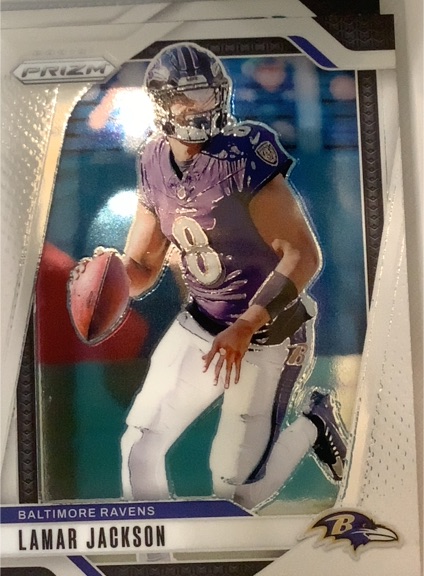 2024 Panini Prizm #19 Lamar Jackson — front