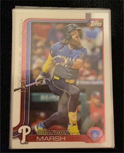 2025 Topps Series 1 #233 Brandon Marsh — front