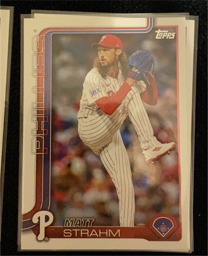 2025 Topps Series 2 #672 Matt Strahm — front