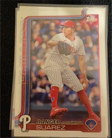 2025 Topps Series 1 #56 Ranger Suarez — front