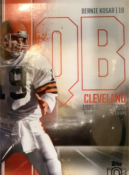 2024 Topps Signature Class #9 Bernie Kosar — front