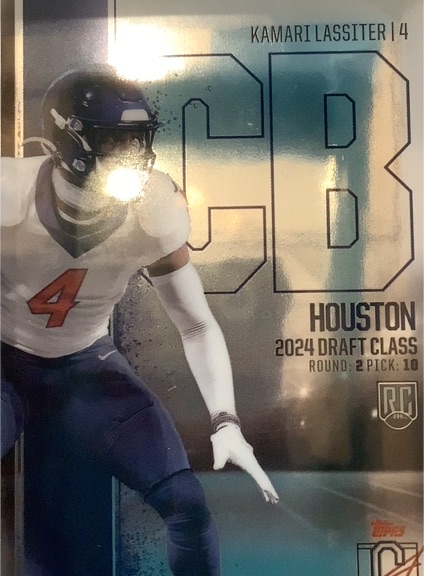 2024 Topps Signature Class Kamari Lassiter #CB — front