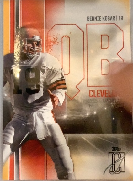 2024 Topps Signature Class #9 Bernie Kosar — front