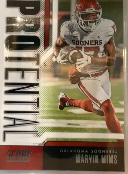 2023 Panini Score PROtential #23 Marvin Mims — front