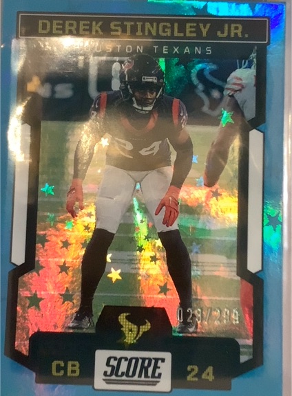 2023 Panini Score #24 Derek Stingley Jr. — front