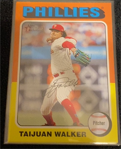 2024 Topps Heritage #384 Taijuan Walker — front