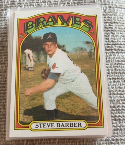 1972 Topps #333 Steve Barber — front