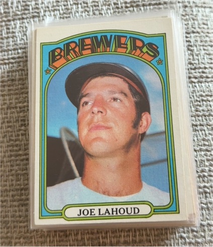 1972 Topps #321 Joe Lahoud — front