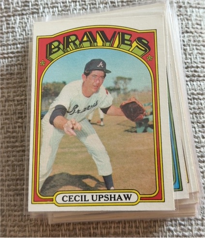 1972 Topps #74 Cecil Upshaw — front