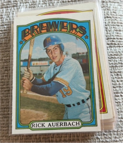 1972 Topps #153 Rick Auerbach — front