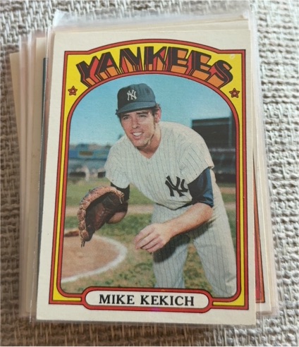 1972 Topps #138 Mike Kekich — front