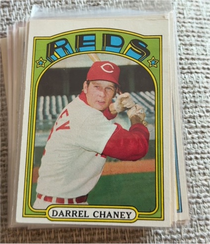 1972 Topps #136 Darrel Chaney — front