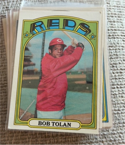 1972 Topps #3 Bob Tolan — front