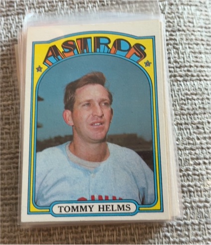 1972 Topps #204 Tommy Helms — front