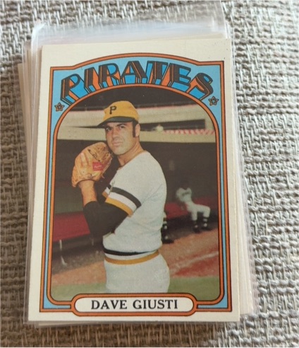 1972 Topps #190 Dave Giusti — front