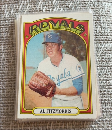 1972 Topps #349 Al Fitzmorris — front