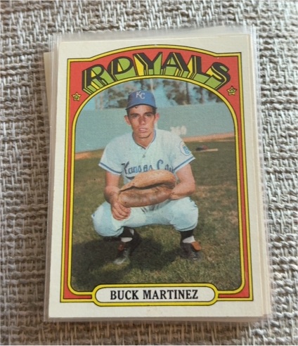 1972 Topps #332 Buck Martinez — front