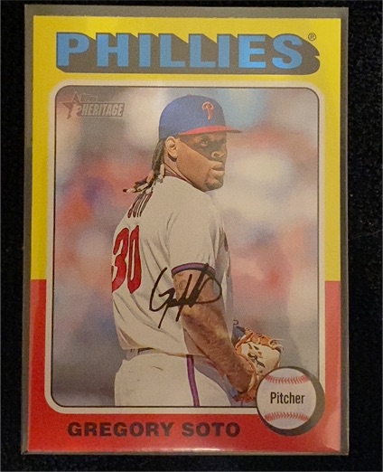 2024 Topps Heritage #144 Gregory Soto — front