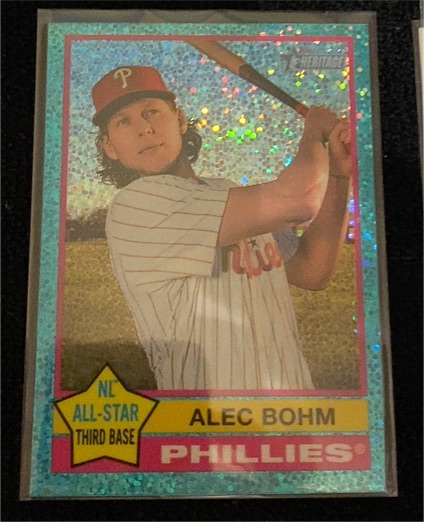 2025 Topps Heritage #240 Alec Bohm — front