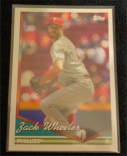 1994 Topps #219 Zack Wheeler — front
