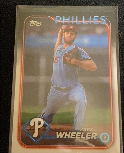 2024 Topps Series 1 #262 Zack Wheeler — front