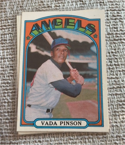 1972 Topps #135 Vada Pinson — front