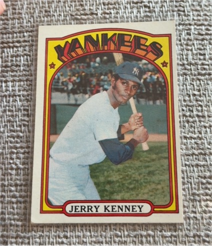 1972 Topps #158 Jerry Kenney — front