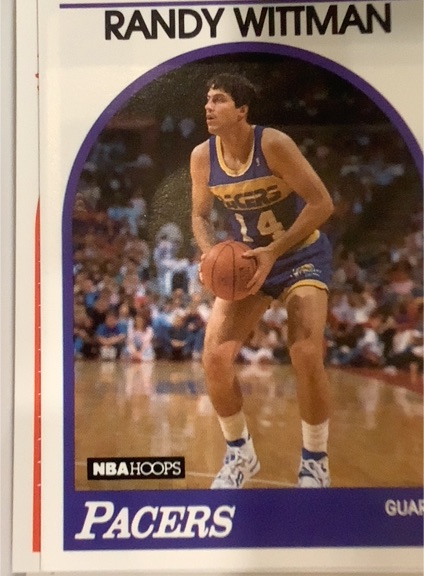 1989-90 NBA Hoops #238 Randy Wittman — front