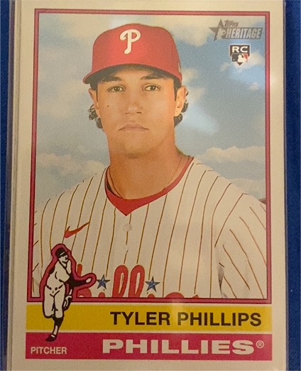 2025 Topps Heritage #17 Tyler Phillips — front