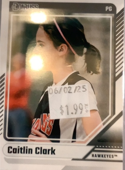 2024 Panini Caitlin Clark Collection #17 Caitlin Clark — front