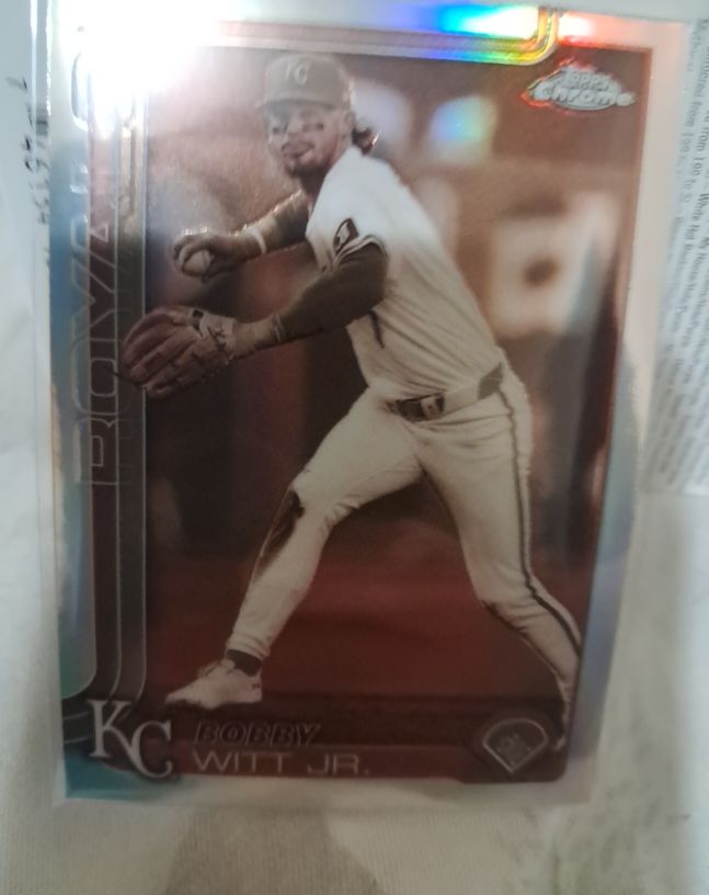2025 Topps Chrome #93 Bobby Witt Jr. — front