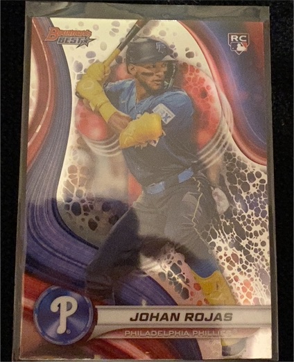 2024 Bowman's Best #49 Johan Rojas — front