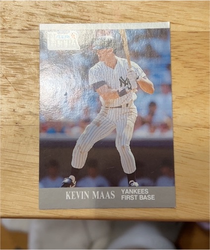 1991 Fleer Ultra #238 Kevin Maas — front